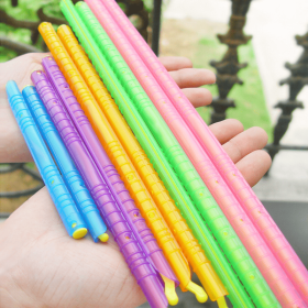 Food bag sealing sticks, reusable sealing rods for snack and dry food bags, tight sealing   preserves freshness and locks in flavor (Style: 12.5cm mixed colors)